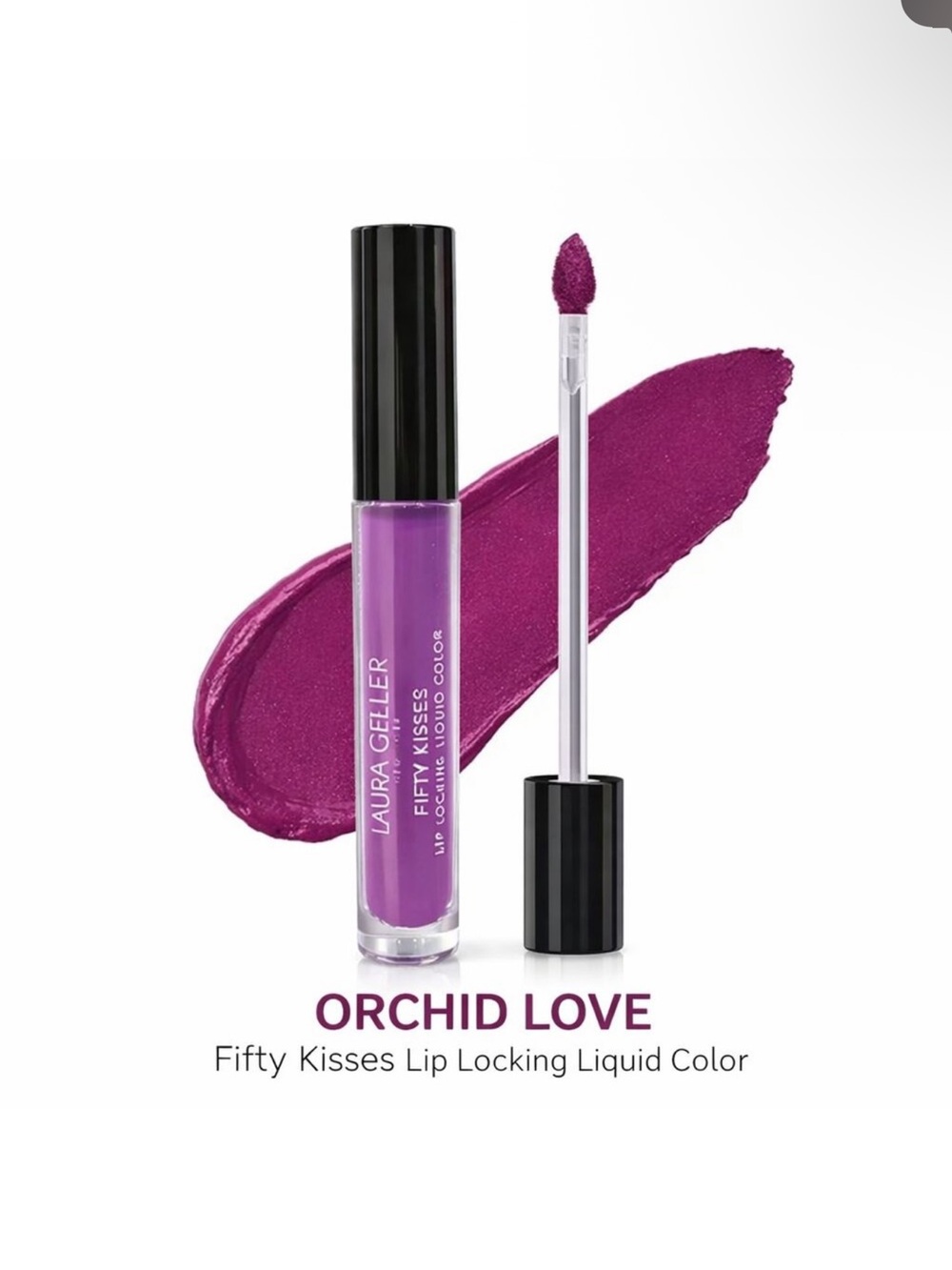 Laura Geller Fifty Kisses Liquid Lip Color Orchid Love 💜NWT
